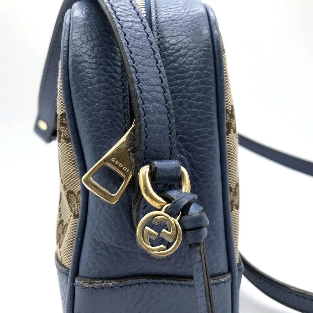 GUCCI Brown Leather Shoulder Bag - Picture 5 of 15